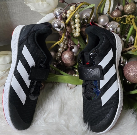 adidas Other - adidas The Total Core Black Cloud White Pure Ruby mens shoes Size8.5Brand new